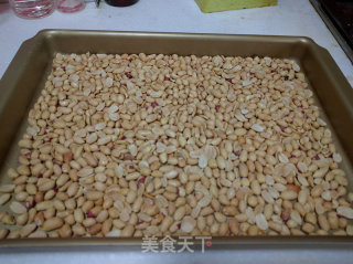 蔓越莓花生牛轧糖-棉花糖版的做法步骤：2