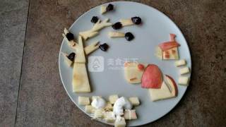 儿童水果拼盘的做法步骤：1