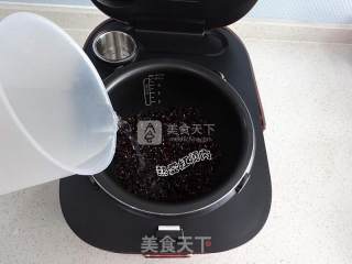 墨米莲子饭的做法步骤：4
