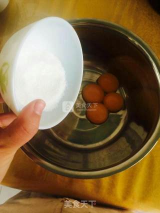 彩虹戚风蛋糕的做法步骤：3