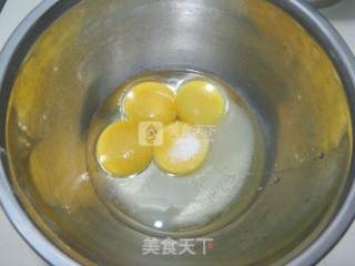 千页纹果酱蛋糕卷的做法步骤：3