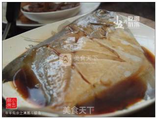 【年夜饭】非你不可的清蒸斗鲳鱼的做法步骤：7