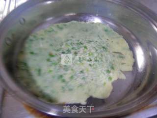 青蒜煎饼的做法步骤：5