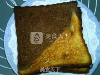 火龙果面包蒸布丁的做法步骤：3