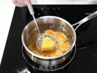 情人节吃货们的福利——爱心南瓜饼的做法步骤：7