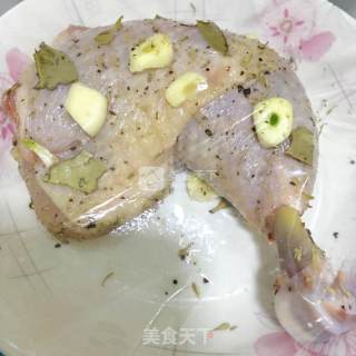 烤鸡腿的做法步骤：4