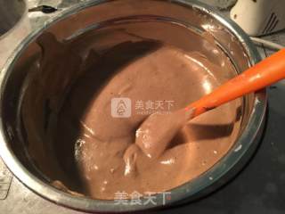 栗蓉坚果可可蛋糕的做法步骤：7