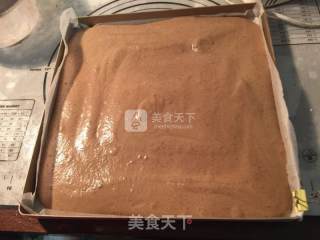 栗蓉坚果可可蛋糕的做法步骤：8