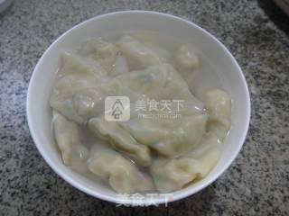 韭菜鱿鱼馅馄饨的做法步骤：15