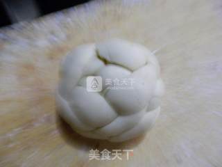 绣球馒头的做法步骤：11