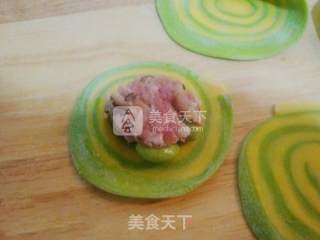 五彩饺子的做法步骤：7
