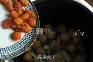 元肉百合栗子糖水的做法步骤：4