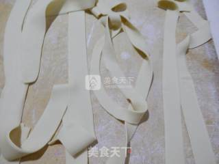拌宽面的做法步骤：2