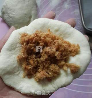 肉松馅香葱包的做法步骤：10