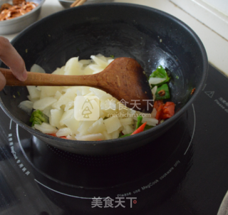 地瓜肉片的做法步骤：7