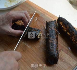 鸡蓉紫菜卷的做法步骤：6