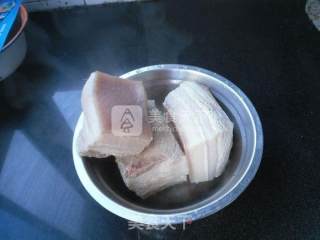 卤方肉的做法步骤：4