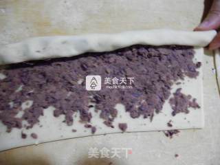 红豆沙葫芦花馒的做法步骤：5