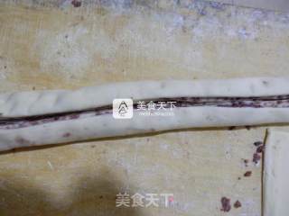红豆沙葫芦花馒的做法步骤：7