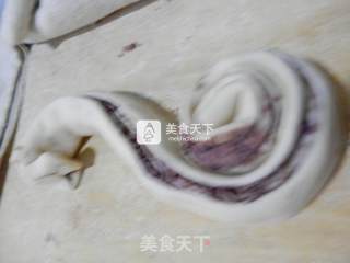 红豆沙葫芦花馒的做法步骤：8