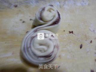 红豆沙葫芦花馒的做法步骤：10