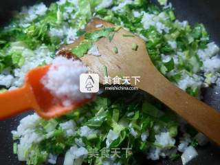 芹菜白菜炒饭的做法步骤：6