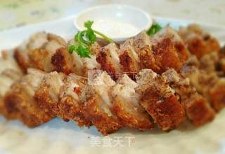脆皮烧肉的做法步骤：12