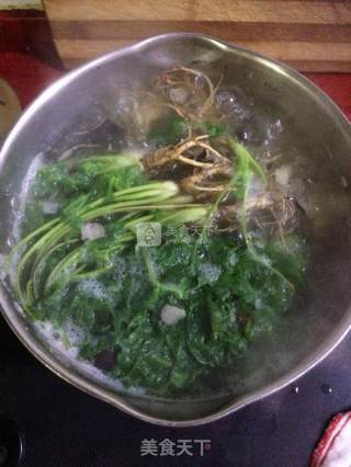 马蹄芫荽糖水的做法步骤：3