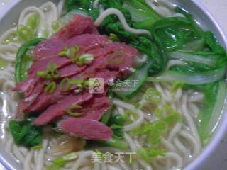 清汤牛肉面的做法步骤：6