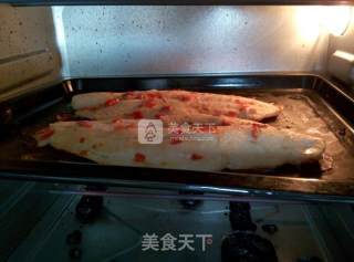 泡椒烤龙利鱼的做法步骤：3