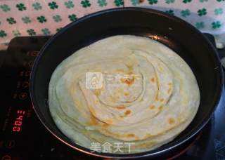 新派筋饼的做法步骤：15