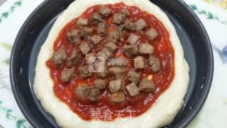 鲜虾披萨的做法步骤：10