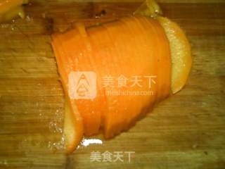 芒果玫瑰花土司蛋挞的做法步骤：7