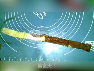 芒果玫瑰花土司蛋挞的做法步骤：9