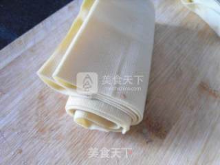 老汤豆腐卷的做法步骤：3