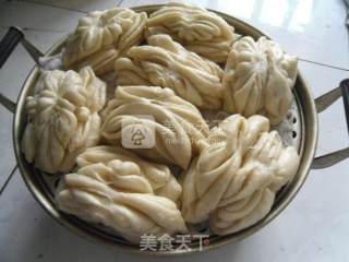 莲花花卷的做法步骤：14