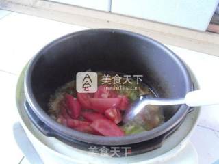 绿甘蓝炖柿子的做法步骤：9