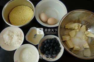 蓝莓芝士蛋糕的做法步骤：1