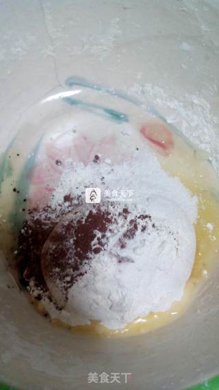 免揉版可可长棍面包的做法步骤：2