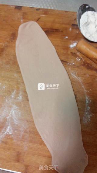 免揉版可可长棍面包的做法步骤：7