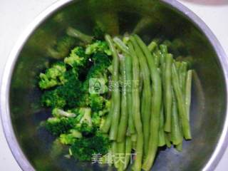 绿花蓝的做法步骤：1