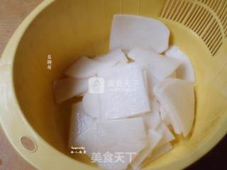 节后刮油，酸辣脆爽萝卜的做法步骤：3