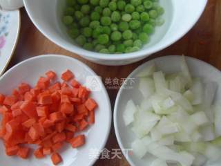 蔬菜调理面包的做法步骤：1