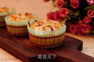 椰丝香蕉杯子蛋糕的做法步骤：11