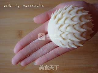 刺猬老鼠花样馒头（豆沙包）的做法步骤：12