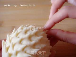 刺猬老鼠花样馒头（豆沙包）的做法步骤：13