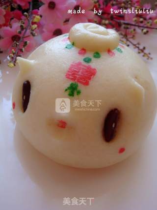 刺猬老鼠花样馒头（豆沙包）的做法步骤：30