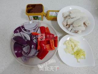 酱爆鱿鱼卷的做法步骤：4