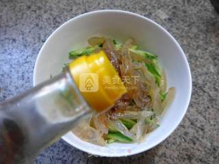 海蜇拌小青瓜的做法步骤：9