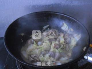 牛肠白菜片的做法步骤：15